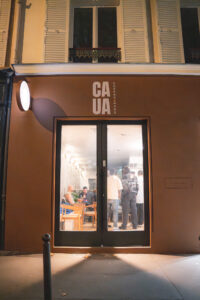 Inauguration Café CAUA Paris